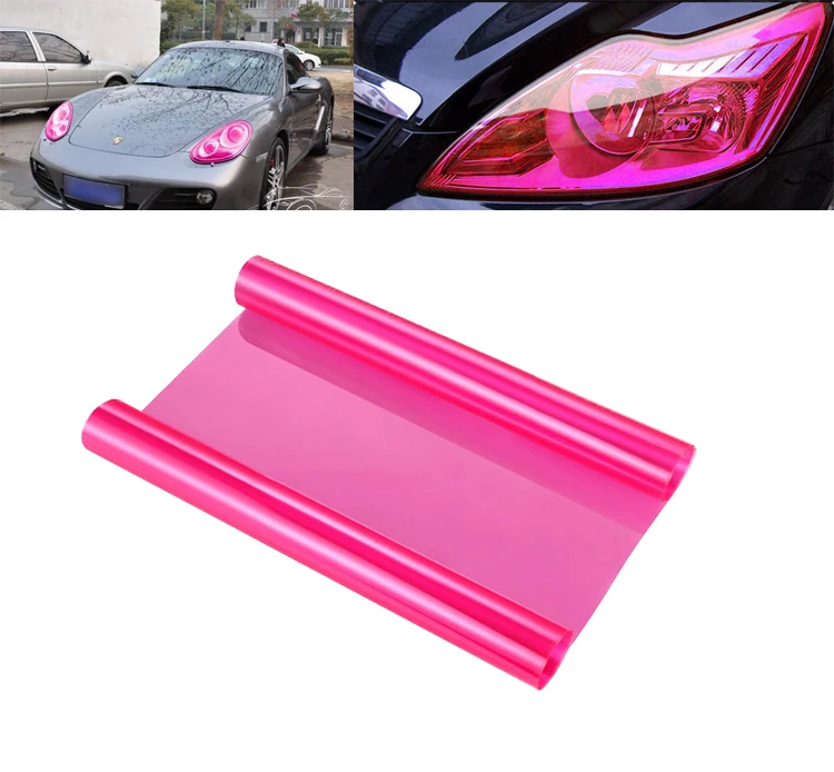 30x120 см самоклеющиеся фары Задние противотуманные Тонировочная виниловая пленка