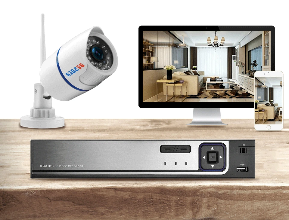 Besder аудио 1080P 720P WiFi IP камера система наблюдения с микрофоном наружная Водонепроницаемая Камера Безопасности ночное видение CCTV камера CamHi