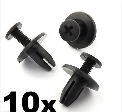 

10x для Honda 6 мм регулировочные винты с заклепками, зажимы для кабин для крышек,