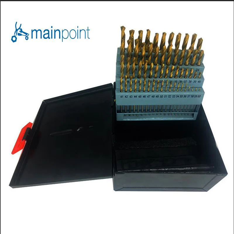 60 шт. Мини HSS высокоскоростные стальные кобальтовые спиральные сверла наборы для