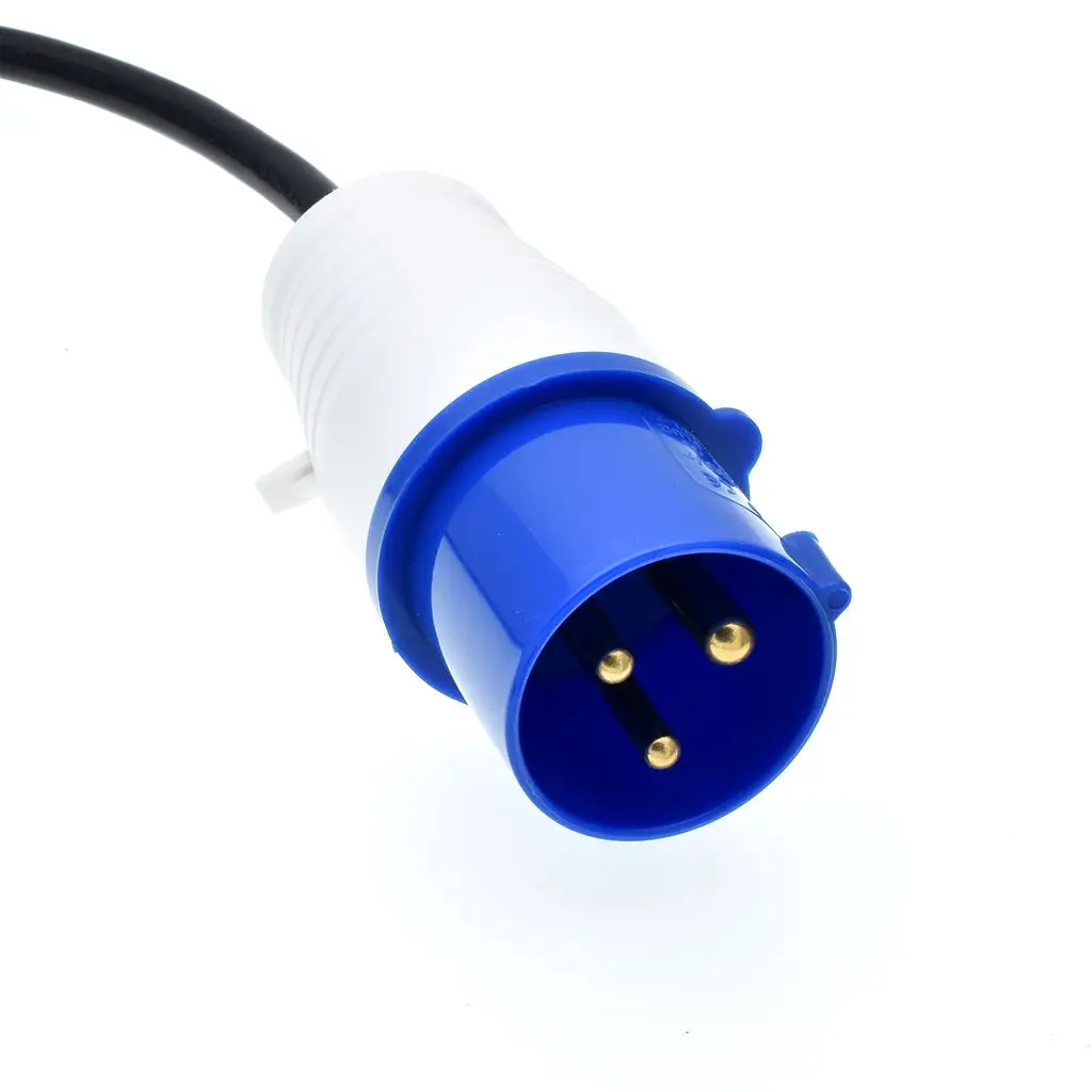 IEC 316P6 подключается к гнездовой розетке 316C6 и соединяется с штекерным входом 60320 C20