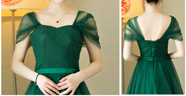 Элегантное платье сексуальное короткое зеленое фатиновое для выпускного вечера