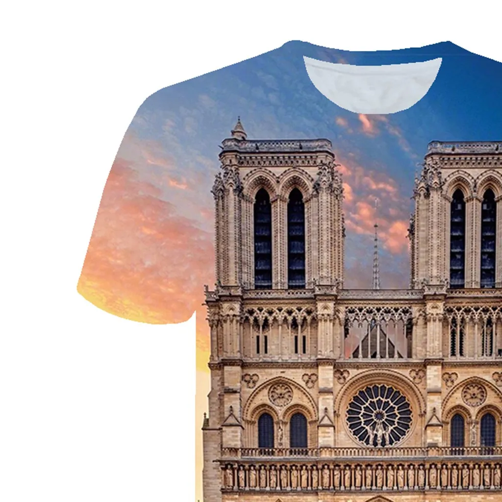 Мужская футболка camiseta летняя повседневная с короткими рукавами и 3D принтом в
