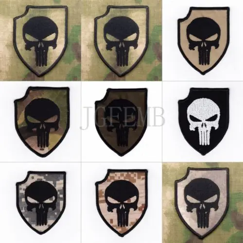 Акт футболки красного цвета «VALOR», футболки синего цвета «череп SealTeam6 мораль тактический военный Открытый заплата вышивки значки