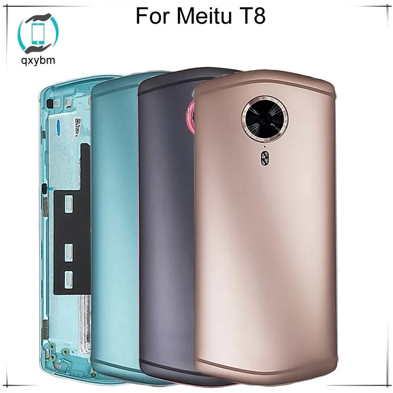 5 2 дюймов задняя крышка для Meitu T8 батарейного отсека дверь корпус запасные части с