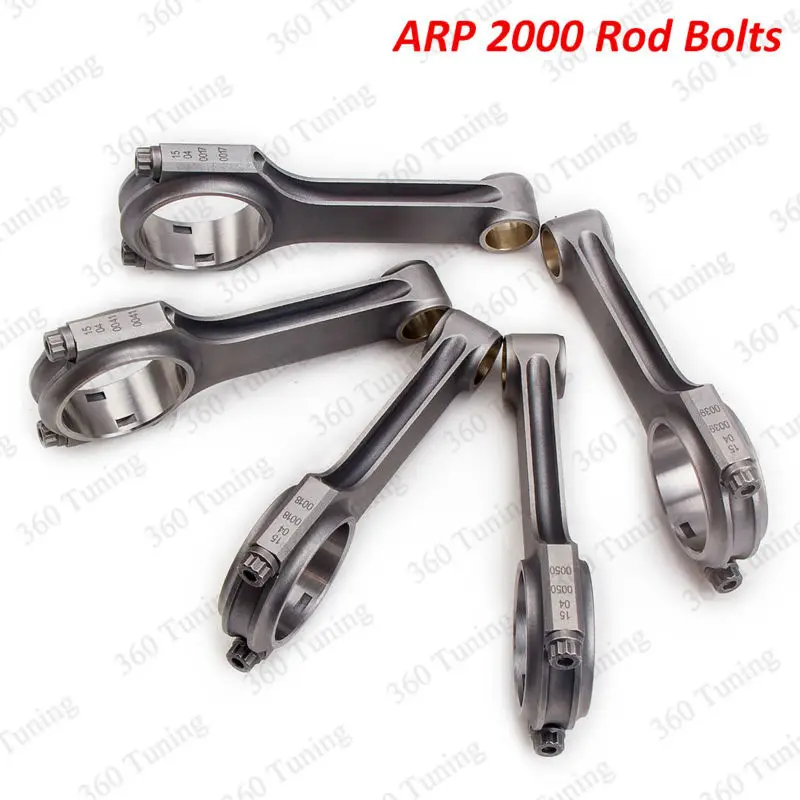 Кованые Шатун и ARP Болты Для Volvo 850 C70 T5 2.3L B5234T 800HP 2.3 2.5 4340 Floaring Сбалансированный