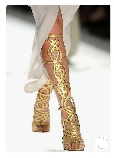 Женские высокие сапоги с полым носком летние сандалии 2019 | Обувь