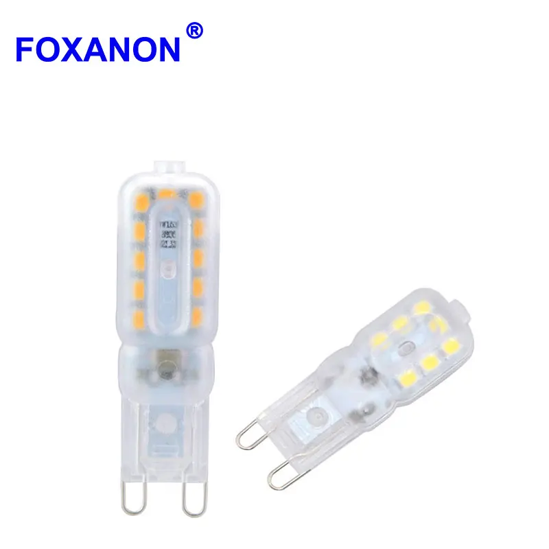 Светодиодная лампа G9 с регулируемой яркостью 10 шт. 110 В 22 светодиода 5 Вт 14