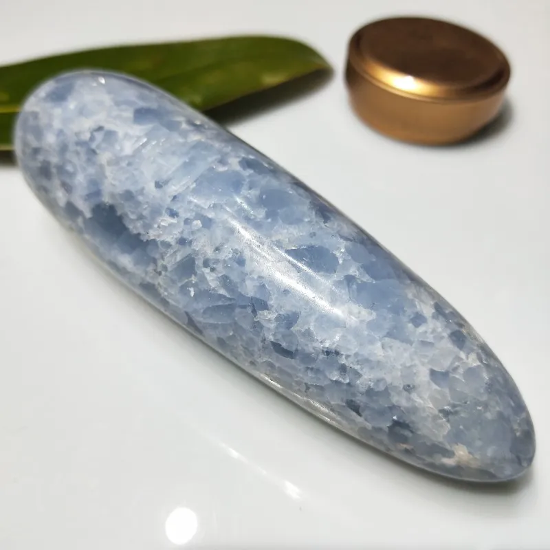 250 г натурального кристаллического голубого серебряного келестита алмазного массажного стержня, декоративного кварца, голубого кристаллического исцеления, отправка подарка для подруги