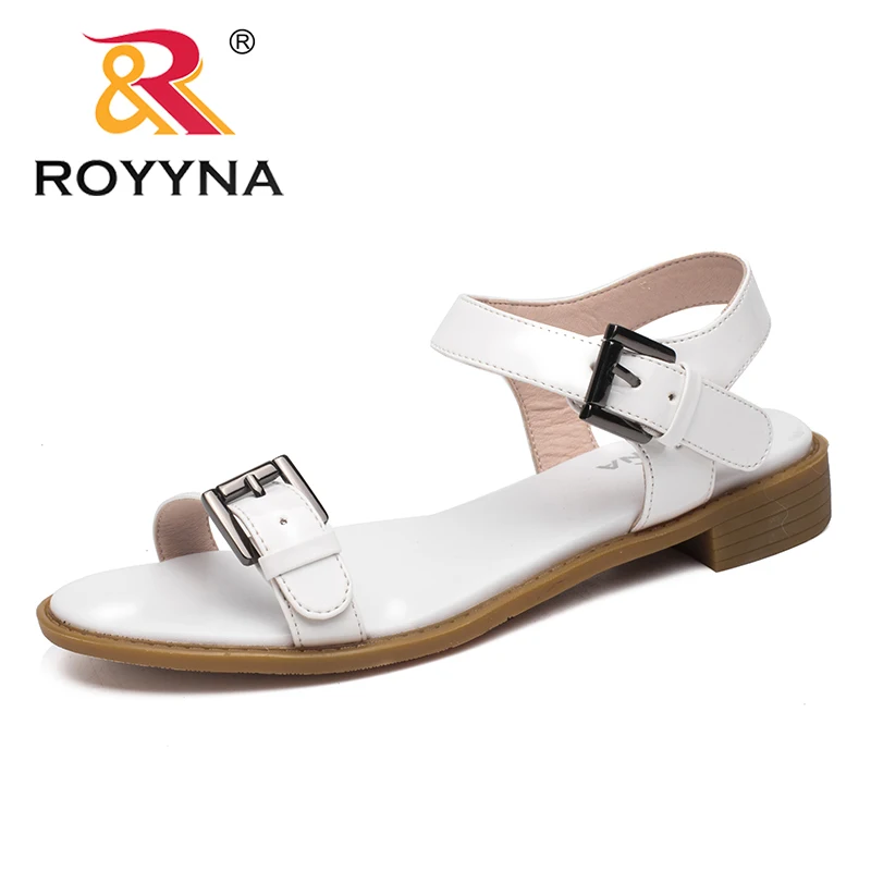 ROYYNA/Новинка; классические стильные женские босоножки; летняя обувь для прогулок; удобные женские шлепанцы; мягкие; Быстрая
