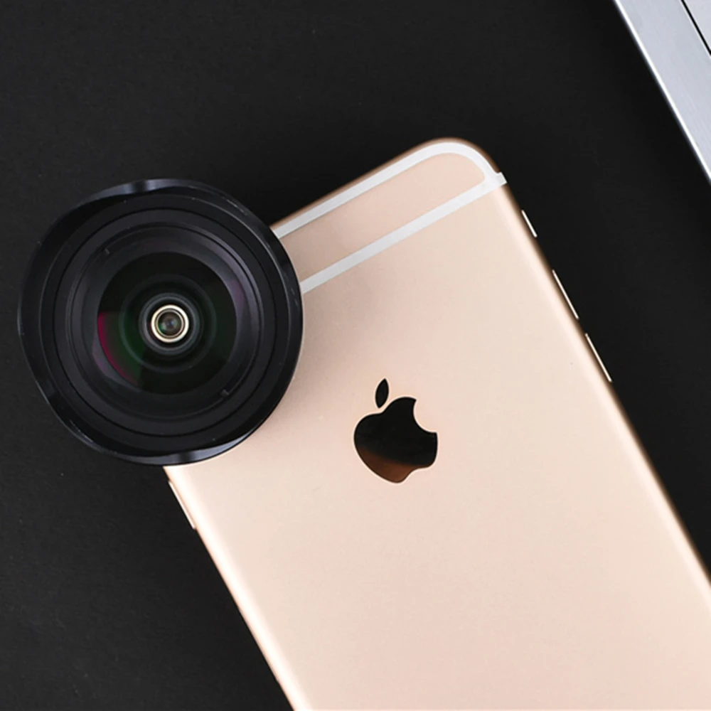 HD Lens For Mobile Phone 4K Filter Camera Focusing Distance 18MM Super Wide angle Optical Glass lenses iPhone Apple 6 7 8 X | Мобильные