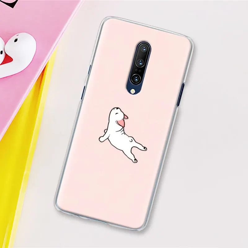 Мультяшная собака корги Шиба ину чехол для Oneplus 7 Pro 6 7 6T 5T жесткий чехол-накладка для мобильного телефона Coque