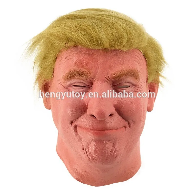 

Brand new Trump Mask professional latex vivid halloween mask