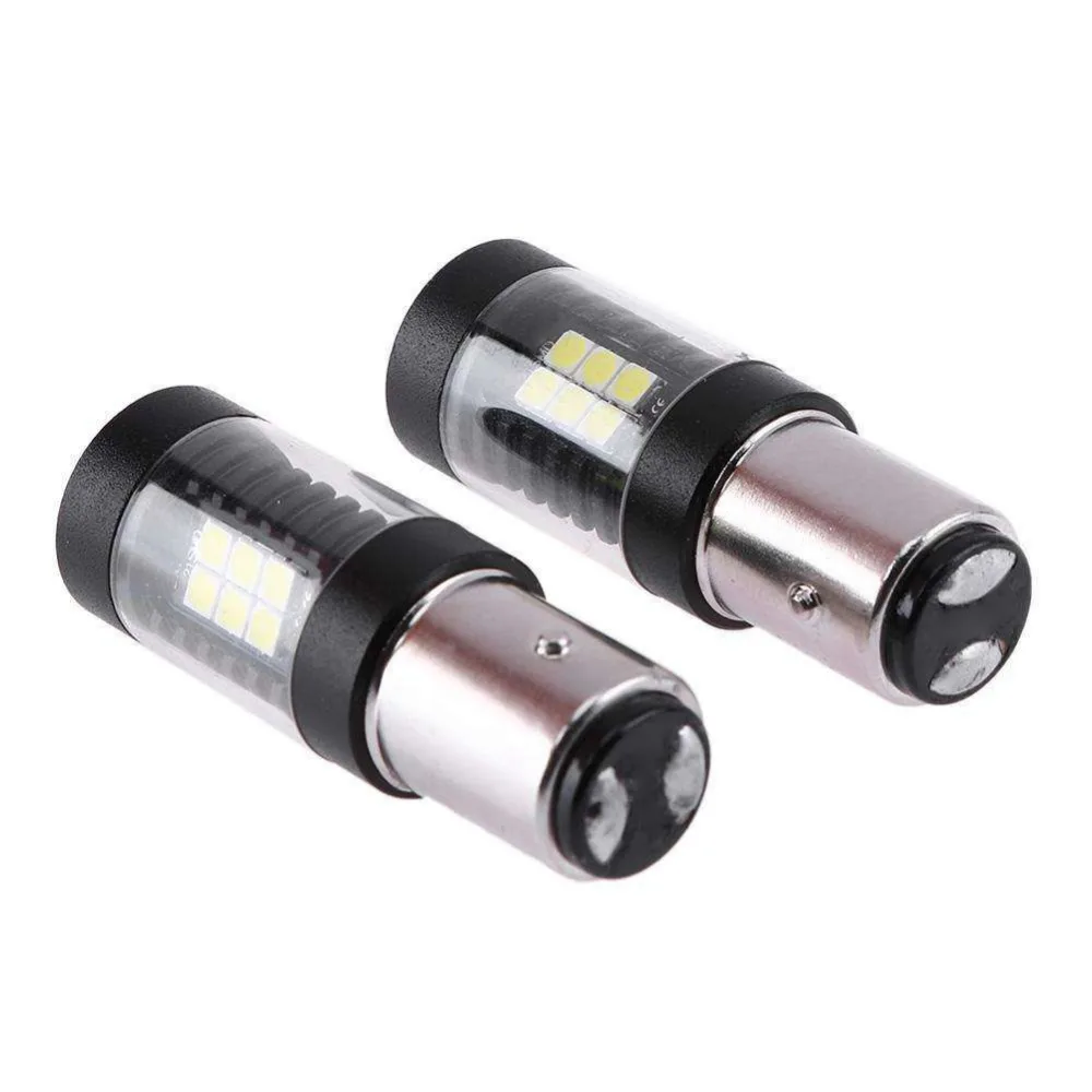 2шт 900Lm 1157 BAY15D светодиодный P21/5W лампы 21SMD 3030 автомобильные задние фонари