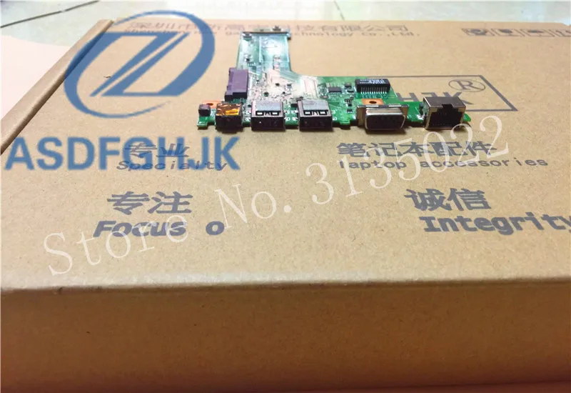 Оригинал для Dell Latitude E3330 Дочерняя плата аудио USB LAN VGA 12840 1 DLA13 V28W1 100% ТЕСТ ОК|lan vga|vga