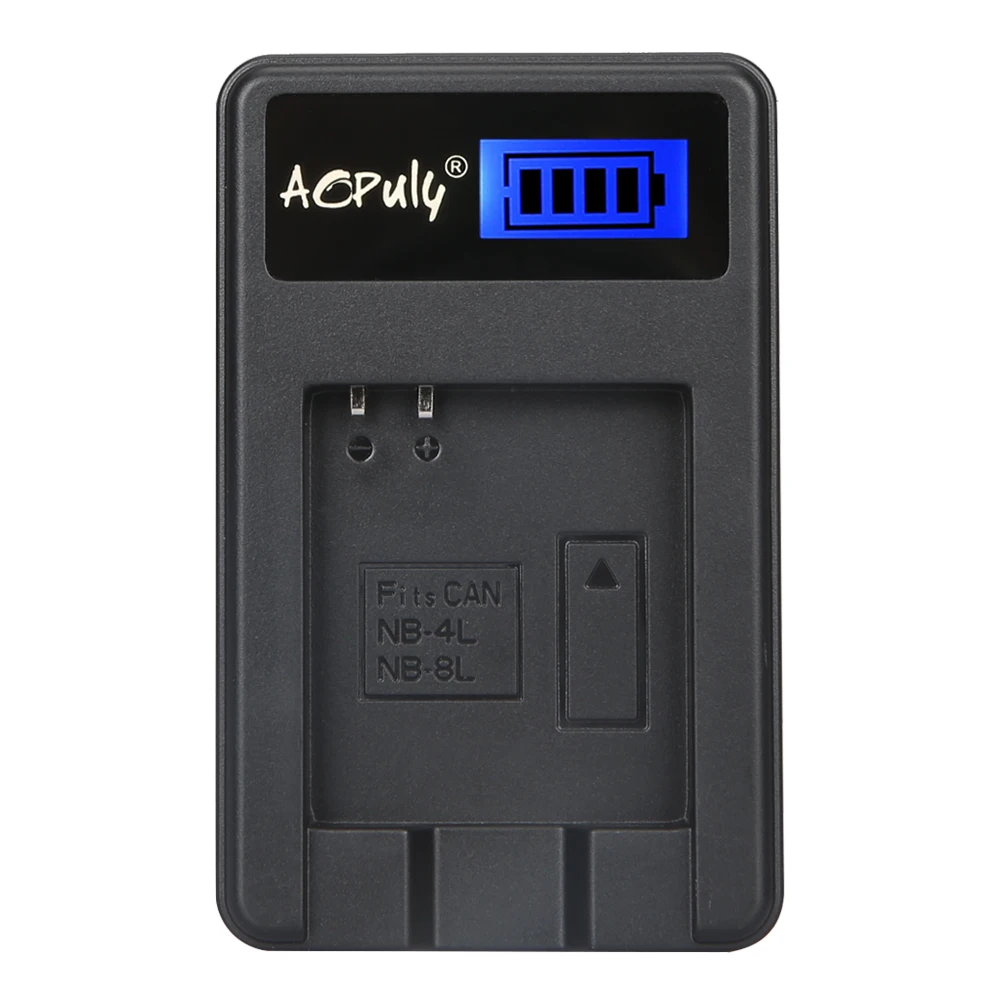 AOPULY NB-4L NB 4L NB4L LCD USB камера зарядное устройство для Canon IXUS 50 55 60 65 80 75 100 I20 110 115 120 130 IS 117