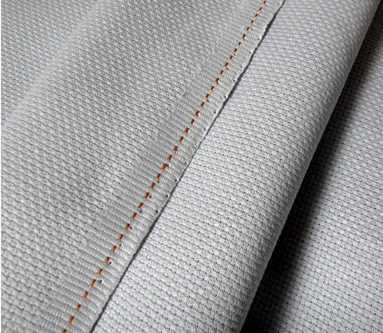 

DOVE grey Cross Stitch Fabric White/Black/Red/Off-white 50X50cm 14 Count (14 CT) Best Quality Free Shipping Aida Cloth