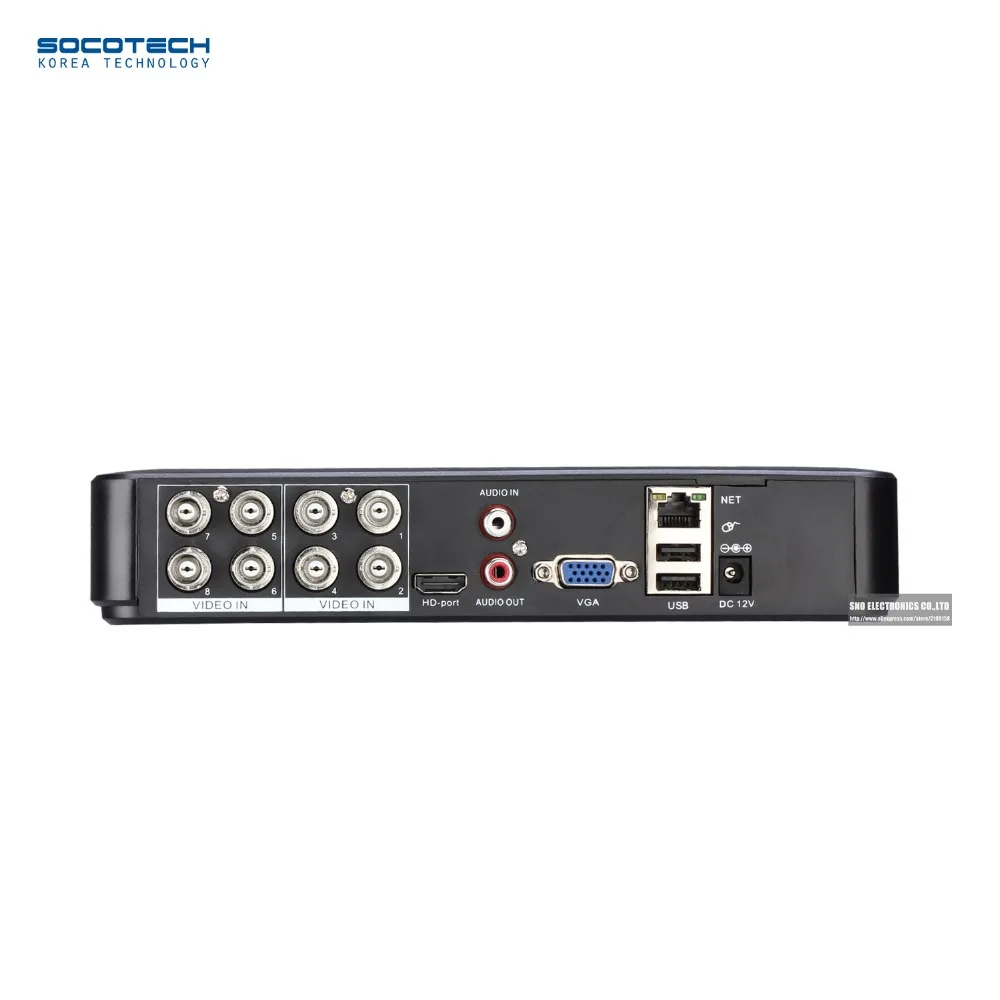 Гибридный видеорегистратор AHD/TVI/CVI/аналоговый/IP 5in1 Мини DVR H.264 VGA HDMI безопасности