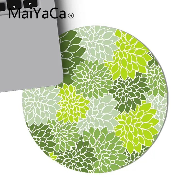MaiYaCa розовые зеленые фиолетовые Цветочные Лепестковые обои Офисная мышь игровой