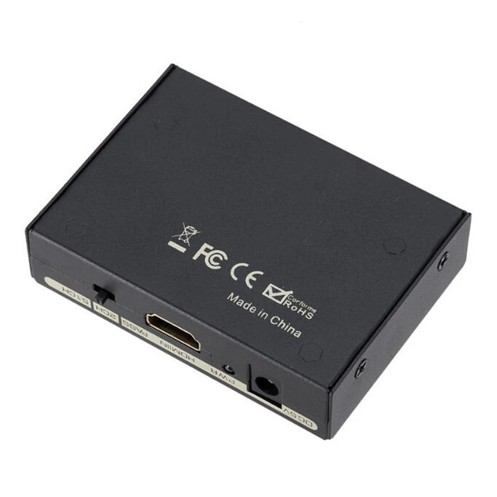 1080P HD HDMI v1.4 аудио экстрактор к 3 5 мм стерео сплиттер оптический SPDIF + RCA L/R конвертер