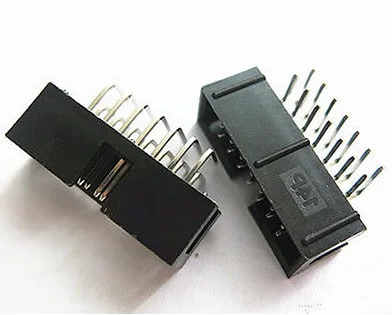 10 шт. прямоугольные штыри 2 54 мм 2x7 0 64 мм|socket contact|socket 478 core duoheader bag |
