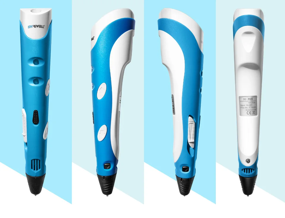 myriwell 3d ручка для рисования 1,75 мм ABS / PLA нить 3д ручка 3d pen 3d pens Предназначен для детских подарков 3d-ручка 3 д ручка 3д триде ручка 3 d ручка 3Д РУЧКА 3d печать ручка 3 д ручки 3d пера 3д ручку 3d kalem