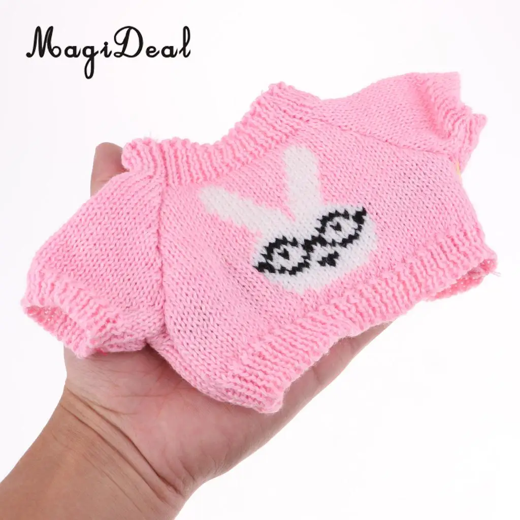 Прекрасный розовый свитер для 25 см Mellchan Baby Doll Одежда платье аксессуар