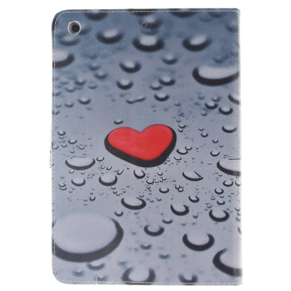 Защитный чехол из ПУ и поликарбоната с красным сердцем для iPad Air 1 | Компьютеры