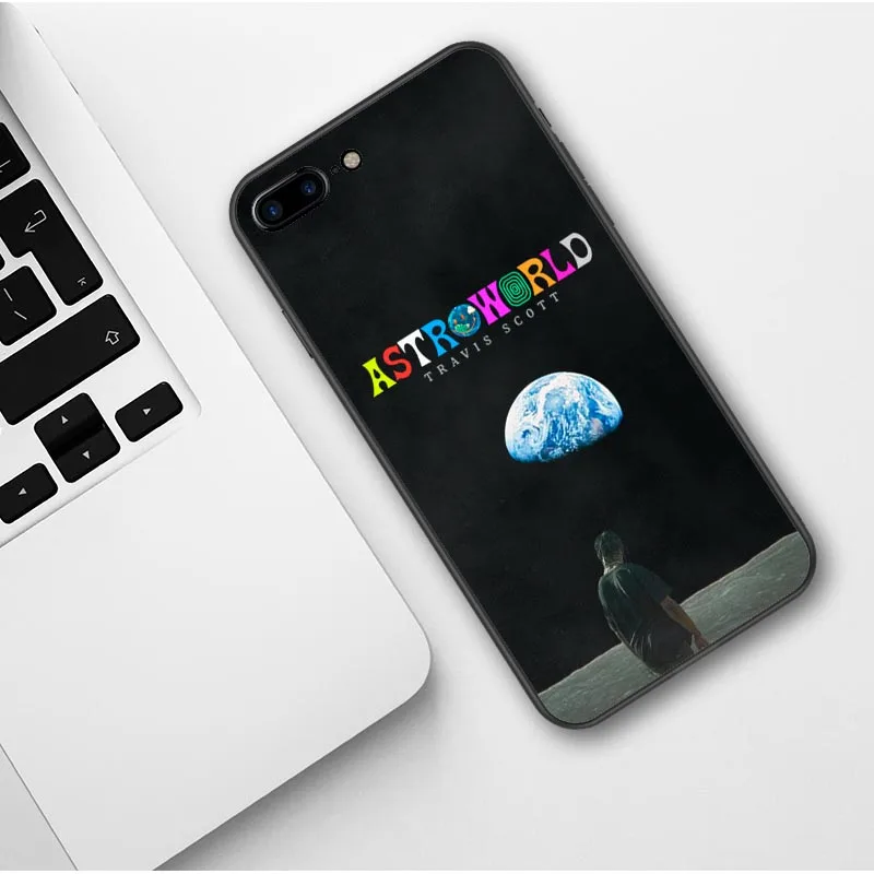 TPU Трэвиса Скотта ASTROWORLD TOUR плюшевый медведь желаю вам быть здесь мягкий чехол для телефона для iPhone X 5S 6 6S 7 8 Plus XR XS MAX XS 11 Pro Max - Цвет: TPU