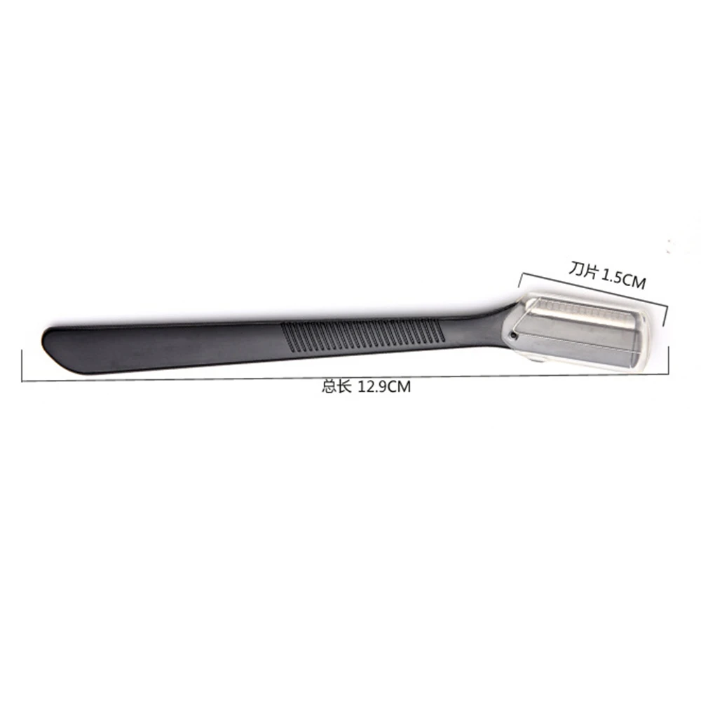 Elecool 3 шт. Бритва для бровей для удаления волос для лица Триммер для бровей Макияж нож для женщин Бритва для бровей бесплатно добавить шаблон для бровей