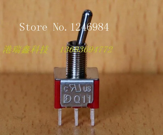 [SA] Brachypodium T8013 одиночный штатив Error source M6.35 тумблер переключатель Q11 taiwan Deli Wei 1MS1- 100 шт/лот