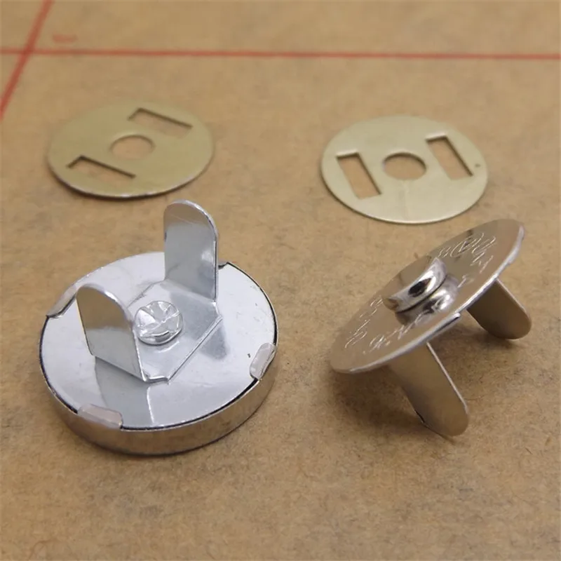 14/18 мм 10 шт./лот 4 Цвет DIY raccessories леди сумки защитой от воровства с магнитной кнопкой Магнитная застежка всасывания Сумочка с пряжкой пуговицы для одежды