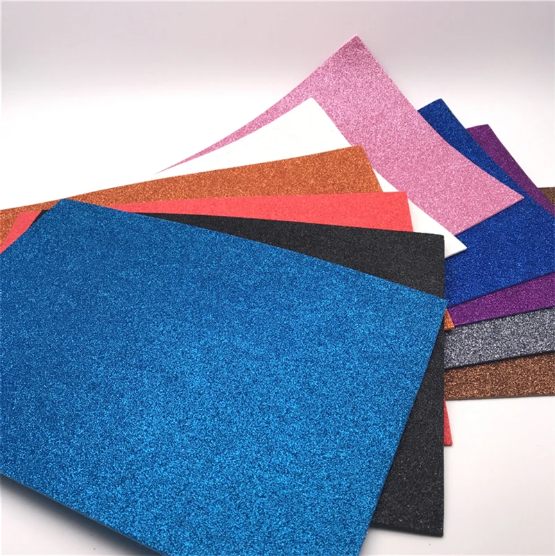 Новый 10 шт./компл. многоцветный спонж блестящая пенная бумага скрапбукинга