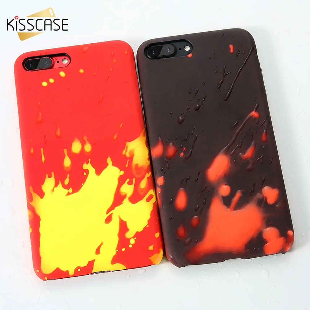 Чехол KISSCASE с градиентным узором для IPhone X 8 7 6s 6 Plus 5 5S SE матовый чехол samsung Galaxy Note S8 S7