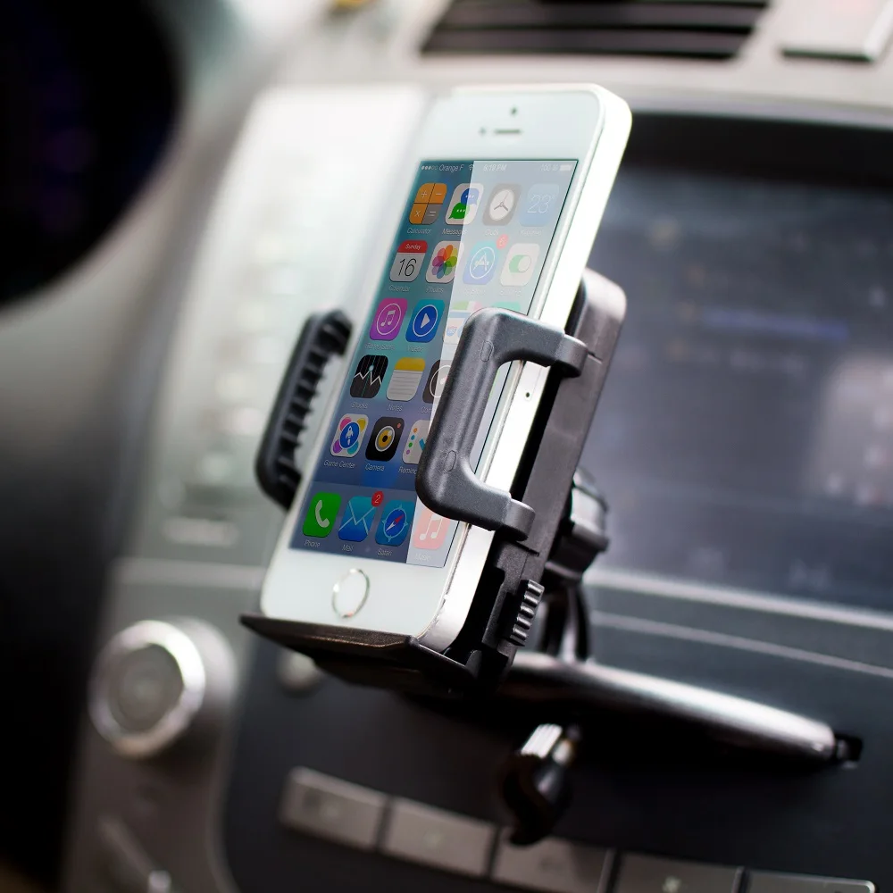 Автомобильный держатель MARSEE Универсальный CD слот для сотового телефона с тремя