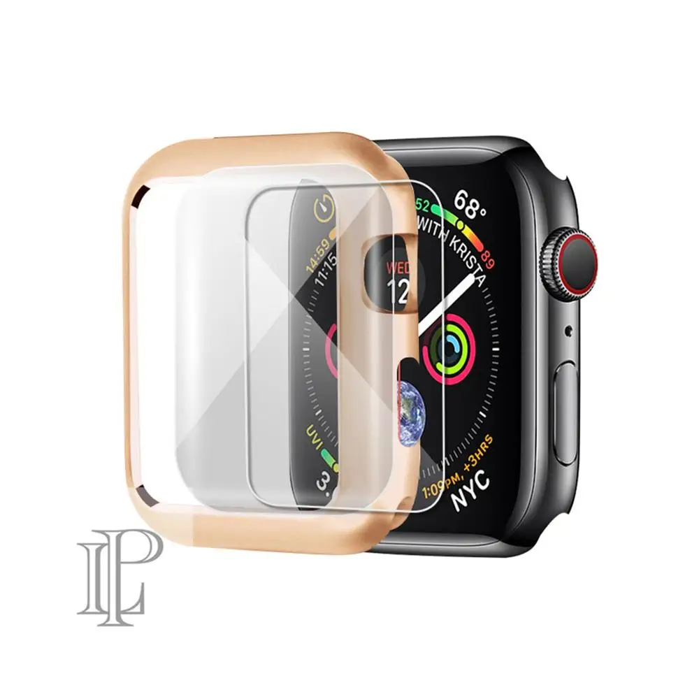 Магнитный чехол для Apple Watch 5 4 3 44 мм/40 мм Защитная пленка iwatch band 42 мм/38 защитное