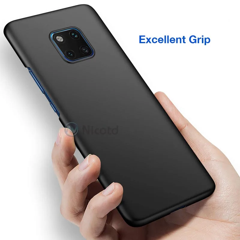 Mate 20 Pro Чехол пластиковый Матовый телефон случае Премиум материал тонкий полная
