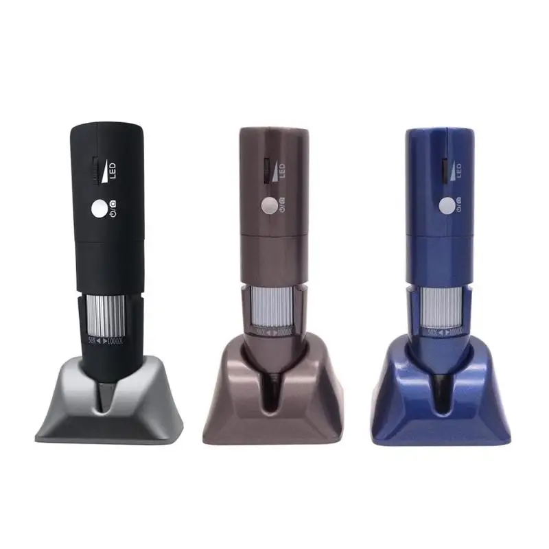 USB цифровой 2MP HD 1080P MicroscopeWireless WiFi 8LED Видео мобильный телефон электронная цифровая
