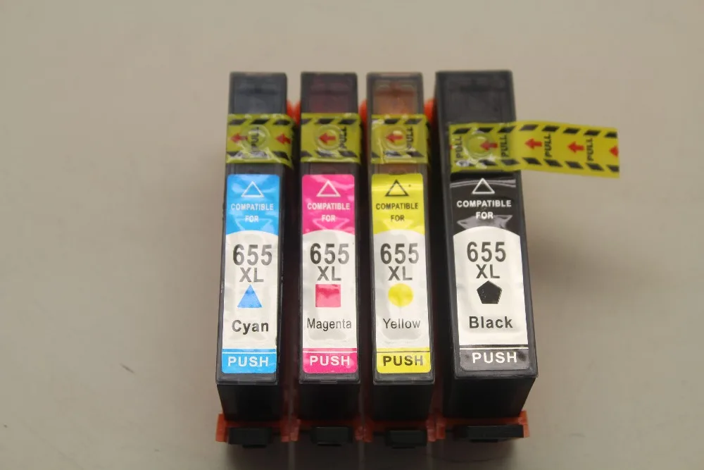 Чернильный картридж для принтера Deskjet 3525 4615 4625 5525 6520 6525 CZ109AE с чипом 2 комплекта|ink