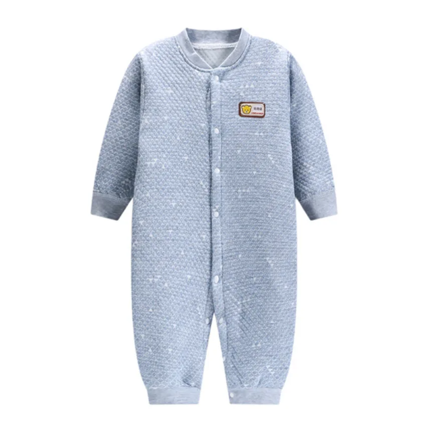 Одежда унисекс для новорожденных мальчиков и девочек Roupa De Bebes зимняя одежда