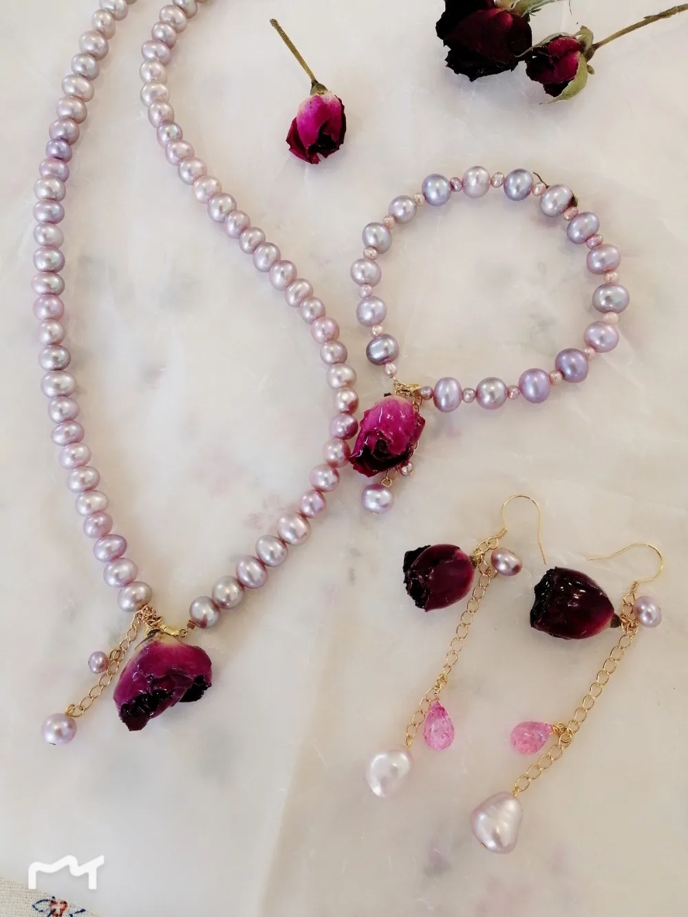 Joytree 2019 оригинальный дизайн Ретро Романтический 14 К золото натуральный жемчуг