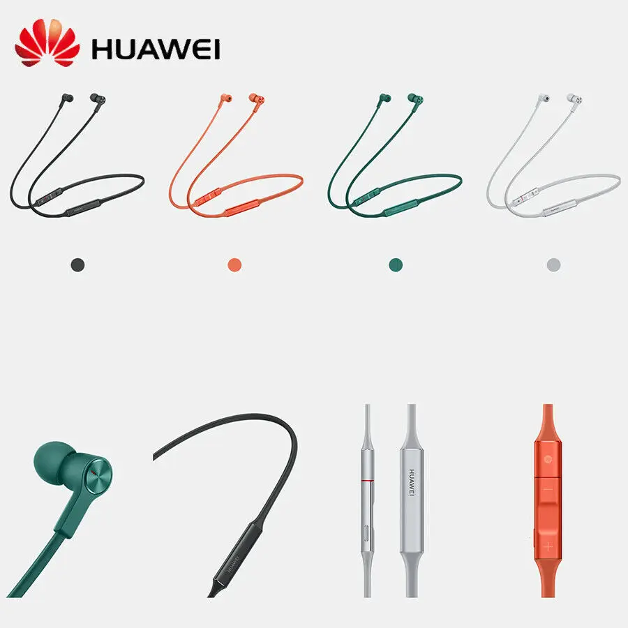 Беспроводные наушники huawei FreeLace Bluetooth спортивные водонепроницаемые вкладыши