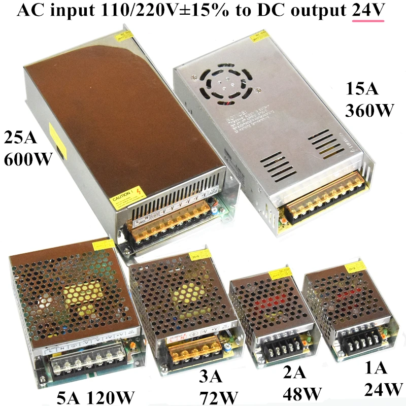 AIFENG переключатель питания для светодиодной ленты адаптер трансформатор
