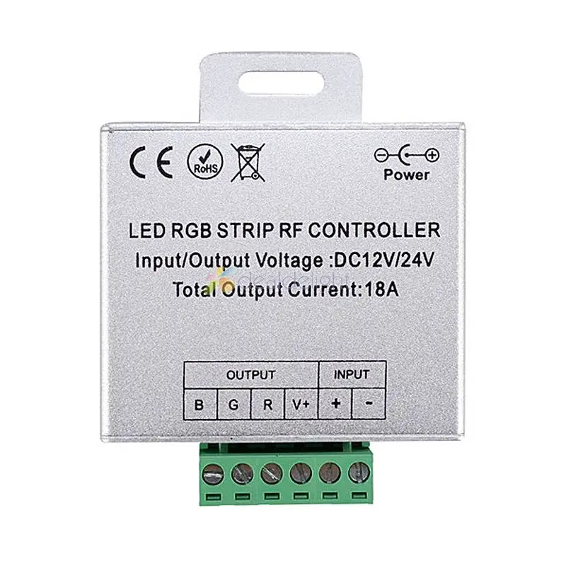 RF 18A RGB контроллер беспроводной диммер с сенсорной кольцевой панелью пульт