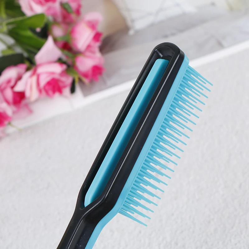 1 шт. краска для волос гребень парикмахерские плотный мульти Цвет модный дизайн