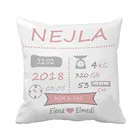 Пользовательский подарок для ребенка, декоративный чехол для подушки, Наволочки для детской комнаты, индивидуальный подарок от Lvsure, милый чехол для подушки s