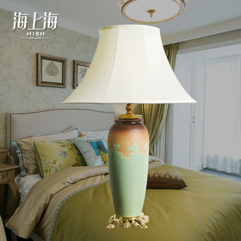 В европейском стиле керамики настольная лампа гостиная кабинет Декоративная |