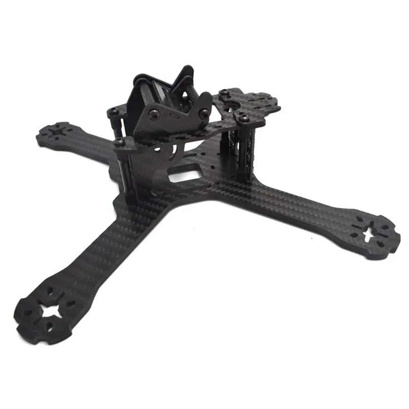 Оригинал Realacc X210 Pro 214 мм 3K Углеродное волокно FPV Гоночная рама набор 4 Arm w/LED доска 5V