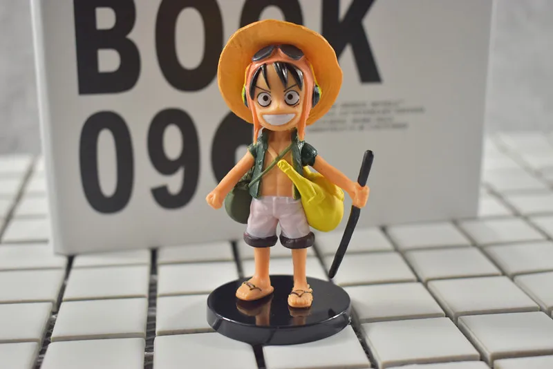 6 шт./партия One Piece 2022 аниме экшн-фигурка Franky luffy Gear Fight Классическая коллекция ПВХ