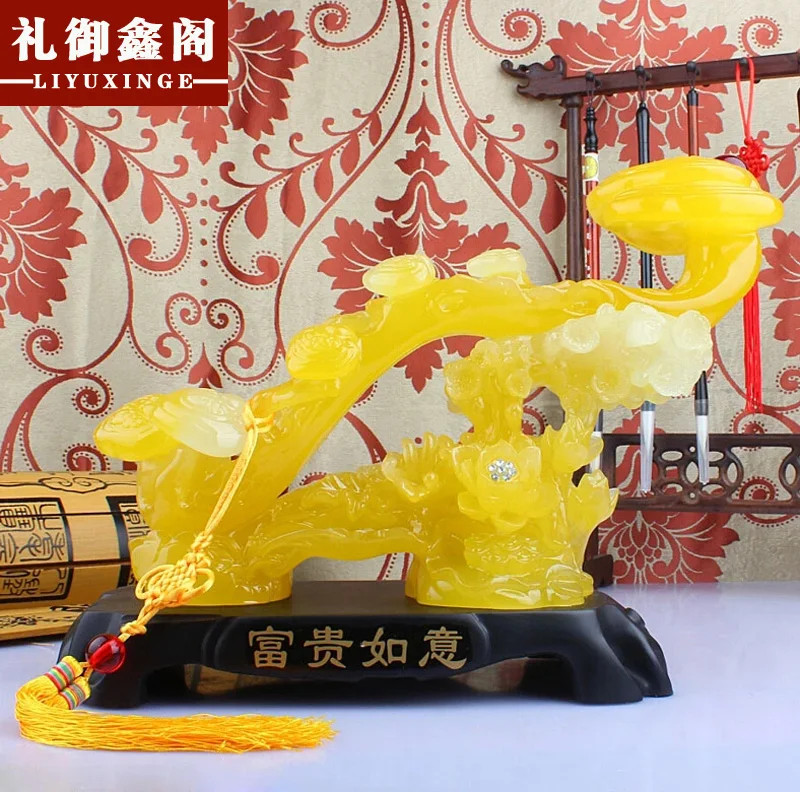 

The wedding gift and jade ornaments Home Furnishing living room holiday business desk gifts lucky decoration